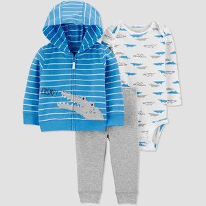 Carter's New Born Baby Boys' 3 Piece Set